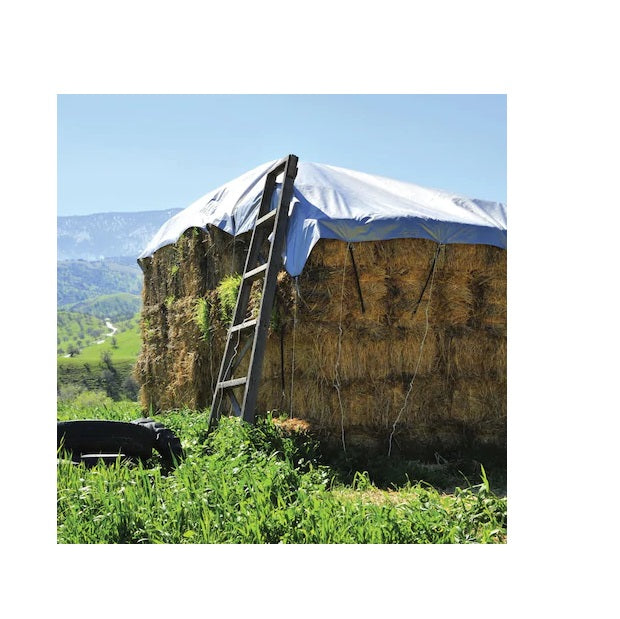 Prelata Impermeabila cu Inele, Rezistenta la Undele UV si Umiditate 4 x 6 m