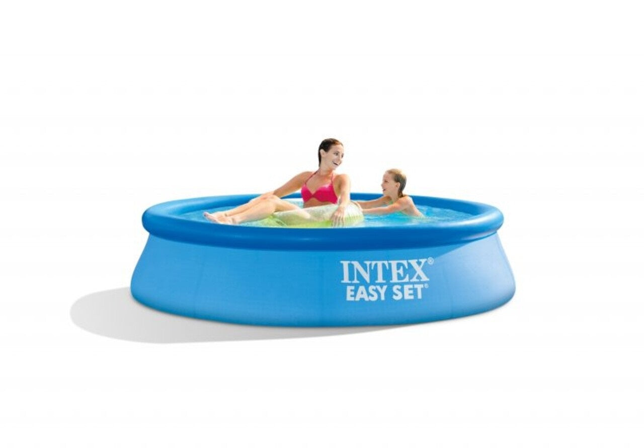 Lichidare de Stoc! Piscina Gonflabila cu Filtru Intex Easy, 244 x 61 cm