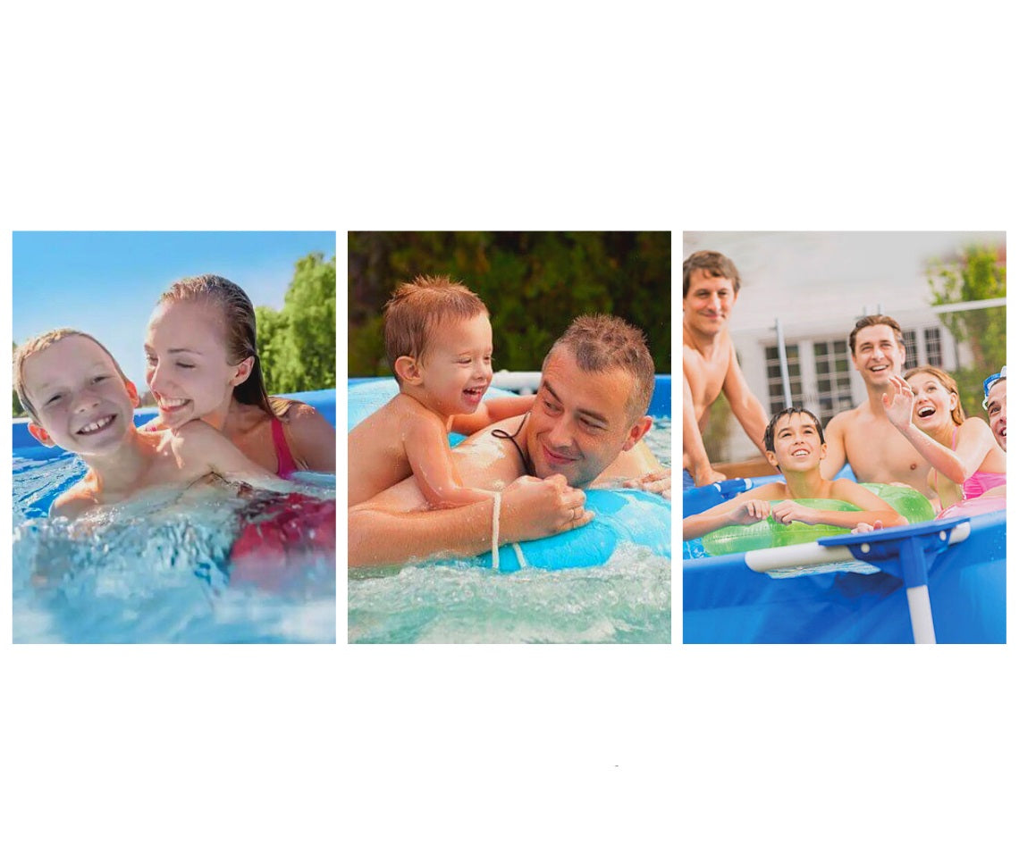 Lichidare de Stoc! Piscina Gonflabila cu Filtru Intex Easy, 244 x 61 cm