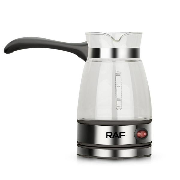 Cafetiera Electrica Raf cu Indicator Luminos, Oprire Automata, Putere 600W, Capacitate 500 ml