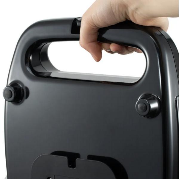 Aparat Electric pentru Gofre sau Vafe cu Indicator Luminos, Placa Dubla de Incalzire, 750W