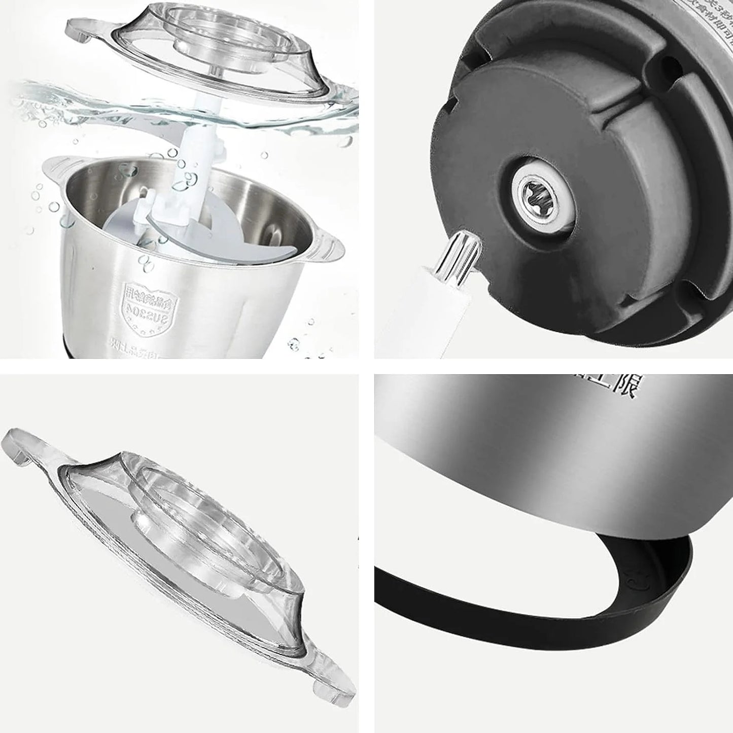 Tocator Electric cu Vas din Inox, Capacitate 5L, Putere 1000W