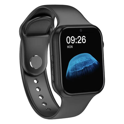 Smartwatch Bluetooth I7 Pro Max cu Monitorizare Ritm Cardiac, Pasi, Somn, Notificari, Control Muzica si Apeluri, Ecran Touch HD, Compatibil Android si iOS