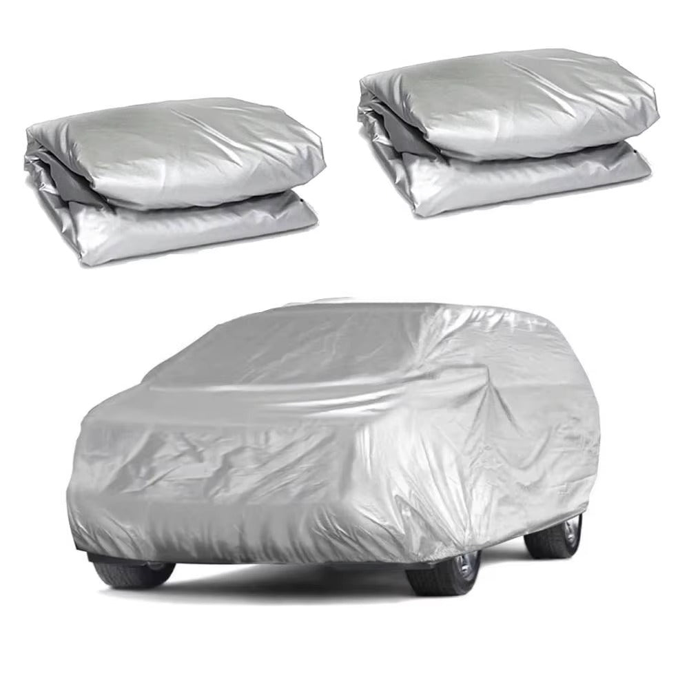 Husa Protectie Auto XL Impermeabila, Rezistenta UV, Anti Praf, Anti Zgarieturi, pentru Exterior si Interior, Protectie Completa Masina