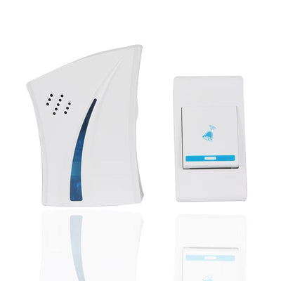 Sonerie Wireless Fara Fir cu Raza 100 Metri – Sonerie Casa cu Buton Exterior, Instalare Rapida, Semnal Puternic, Design Modern