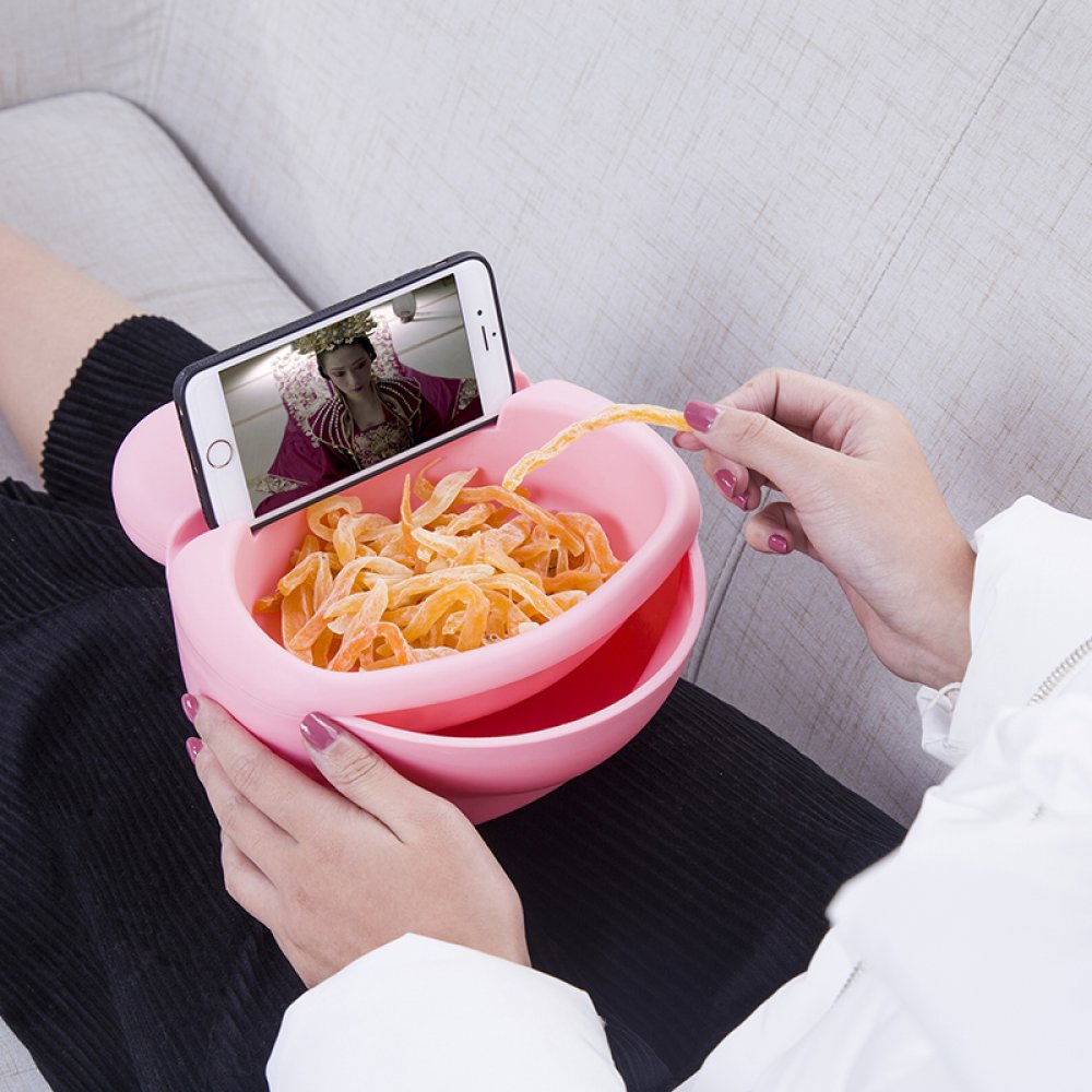 Lichidare de Stoc! Bol servire cu recipient pentru coji, castron multifunctional