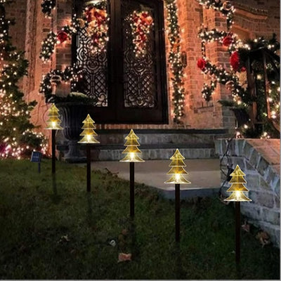 Decoratiune solara 5 braduti decorativi pentru gradina