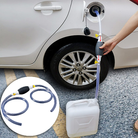 Pompa Manuala Transfer Lichide, Furtun cu Pompa Tip Para, Usor de Utilizat, Transfer Rapid si Sigur