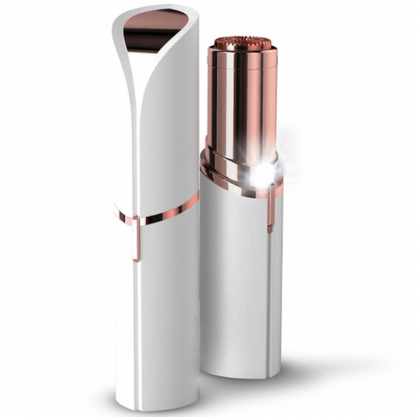 Set 2 in 1 Epilator Facial + Trimmer Sprancene, Fara Durere, Portabil, Design Elegant pentru Ingrijire Rapida