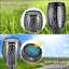 Set 8 x Lampa Solara Tip Torta cu Efect Flacara, Iluminare LED, Rezistente la Apa, Design Decorativ pentru Gradina si Alei