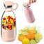 Blender Portabil Multifunctional Fresh Juice cu USB – Sticla Blender pentru Smoothie, Sucuri si Shake-uri, Lama Inox, Reincarcabil, 420 ml