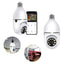 Set 2 x Camera Supraveghere WiFi Tip Bec XHW-5, Rotativa 360°, Night Vision, Audio Bidirectional, Control din Telefon