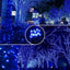 Decoratiune cu Incarcare Solara, 50 metri, 500 led - Albastru + CADOU