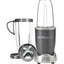 Blender Smoothie Multifunctional 1000W, Set Complet cu Pahar 1L si 500ml, Lame din Otel Inoxidabil, Ideal pentru Smoothie, Sucuri si Rasnire