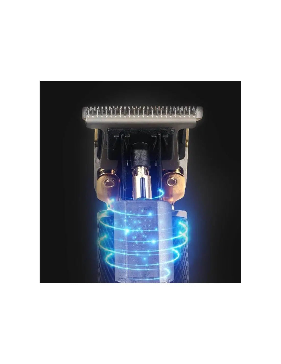 Set 2 x Aparat de Tuns Profesional USB, T-Blade Zero Gap, Design Vintage, Trimmer Barba si Par, Kit Complet pentru Barba si Par