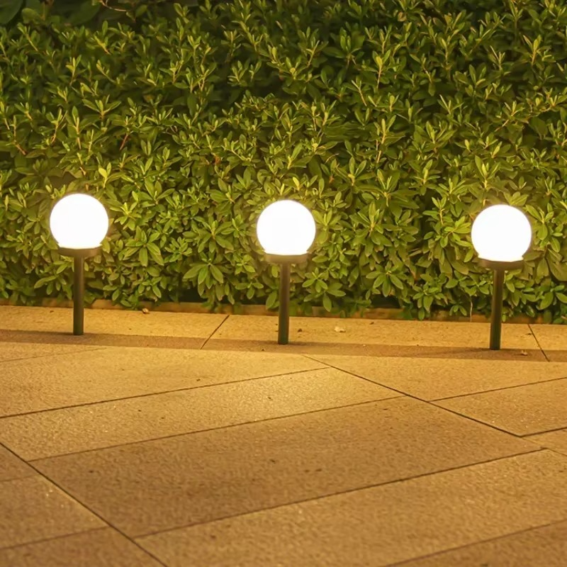 Set 8 x Lampa Solara LED Gradina tip Glob – Iluminat Exterior Premium fara Cabluri, Rezistenta la Apa, Lumina Ambientala Automata