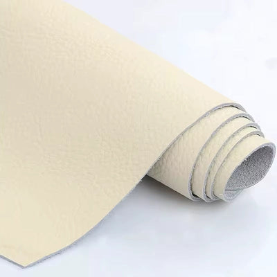 Piele Ecologica Autoadeziva Crem 75x250 cm, Imitatie Piele Naturala, Rezistenta la Apa si Uzura, Usor de Aplicat, pentru Canapea, Scaune, Haine si Reparatii