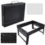 Gratar Portabil Pliabil din Otel, 35 x 27 cm, Compact si Usor de Transportat, Ideal pentru Camping, Picnic si Gradina