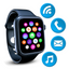Smartwatch Bluetooth I7 Pro Max cu Monitorizare Ritm Cardiac, Pasi, Somn, Notificari, Control Muzica si Apeluri, Ecran Touch HD, Compatibil Android si iOS