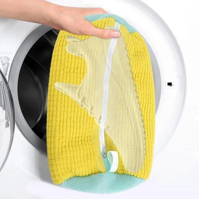 Sac pentru Spalat Adidasi, Protectie Incaltaminte, Microfibra Premium, Antizgarieturi, Ideal pentru Masina de Spalat