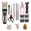 Set Profesional Masina de Tuns Caini si Pisici, 5 Trepte Ajustabile, Functionare Silentioasa, Incarcare USB, Kit Complet