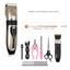 Set Profesional Masina de Tuns Caini si Pisici, 5 Trepte Ajustabile, Functionare Silentioasa, Incarcare USB, Kit Complet