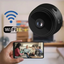 Set 3 x Mini Camera Spion Wireless Full HD 1080P, Mini Camera WiFi 360°, Detectie Miscare, Night Vision, Suport Card, Monitorizare Telefon, Baterie Reincarcabila