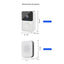 Sonerie Video Wireless cu Camera HD, Apel Video pe Telefon, Detectie Miscare, Audio Bidirectional, Instalare Usoara