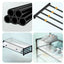 Organizator Hol cu Cuier si Dulap Pantofi, 4 Sertare, Raft Depozitare, Structura Metalica, 169x57x35 cm