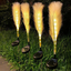 Set 2 x Lampa Solara Gradina Tip Pampas LED 70 cm – Iluminat Exterior Decorativ, Lumina Calda, Rezistente la Apa si Instalare Usoara