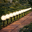 Set 5 x Lampa Solara LED Gradina tip Glob – Iluminat Exterior Premium fara Cabluri, Rezistenta la Apa, Lumina Ambientala Automata