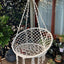 Scaun Rotund Tip Leagan Suspendat, Cu Franjuri, 80CM