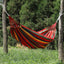 Set 2 x Hamac Textil Multicolor 180x80 cm, Rezistent si Confortabil, Ideal pentru Gradina, Camping si Relaxare in Aer Liber