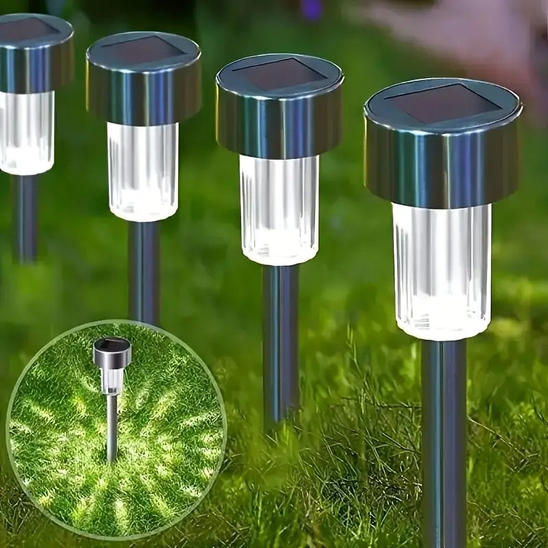 Set 15 x lampa solara LED gradina tip Tarus– iluminat Exterior Solar, Rezistenta la Apa, Lumina Automata, Decor Curte, Gazon, Terasa