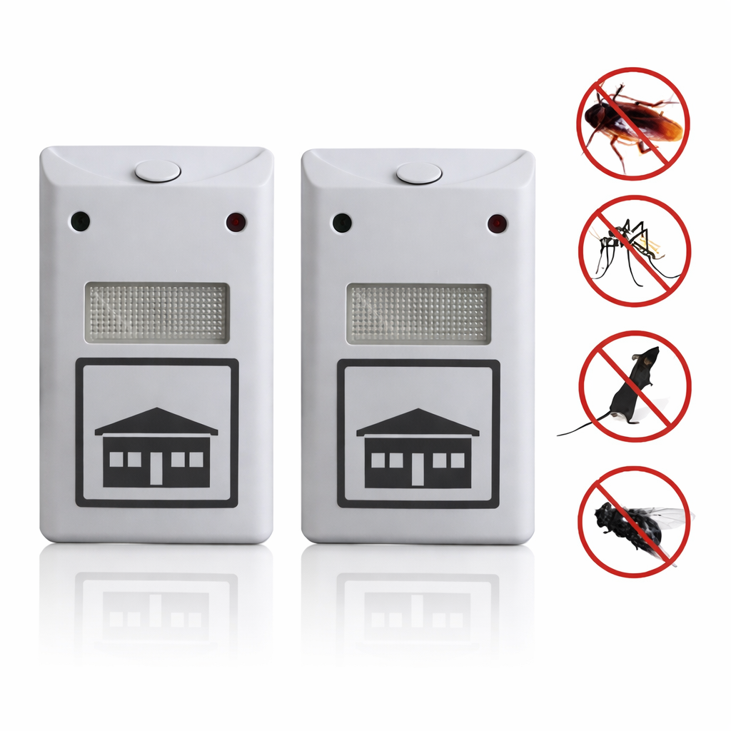 Aparat Anti Daunatori cu Ultrasunete Pest Repeller , Anti Soareci, Gandaci si Tantari