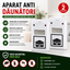 Set 2 x Aparat Anti Daunatori cu Ultrasunete Pest Repeller , Anti Soareci, Gandaci si Tantari
