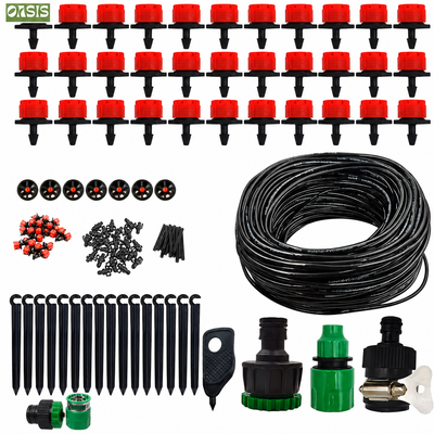 Sistem de Irigare Automatizat 15M – Kit Complet 4/7 mm pentru Plante și flori, cu Picuratori Reglabili și Accesorii grădina
