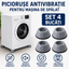 Set 4 x Picioruse Antivibratie din Silicon, Anti Zgarieturi si Anti Zgomot, Diametru 7.5 cm, Fixare Sigura