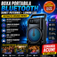 Boxa Portabila Bluetooth GTS 1360 cu LED RGB, radio FM, USB si card Micro SD – Sunet Puternic, Bass, Boxa cu Maner