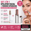 Set 2 in 1 Epilator Facial + Trimmer Sprancene, Fara Durere, Portabil, Design Elegant pentru Ingrijire Rapida