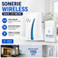 Sonerie Wireless Fara Fir cu Raza 100 Metri – Sonerie Casa cu Buton Exterior, Instalare Rapida, Semnal Puternic, Design Modern