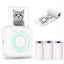 Mini Imprimanta Portabila, Fara Tus, Conectare Bluetooth + 3 Role De Hartie