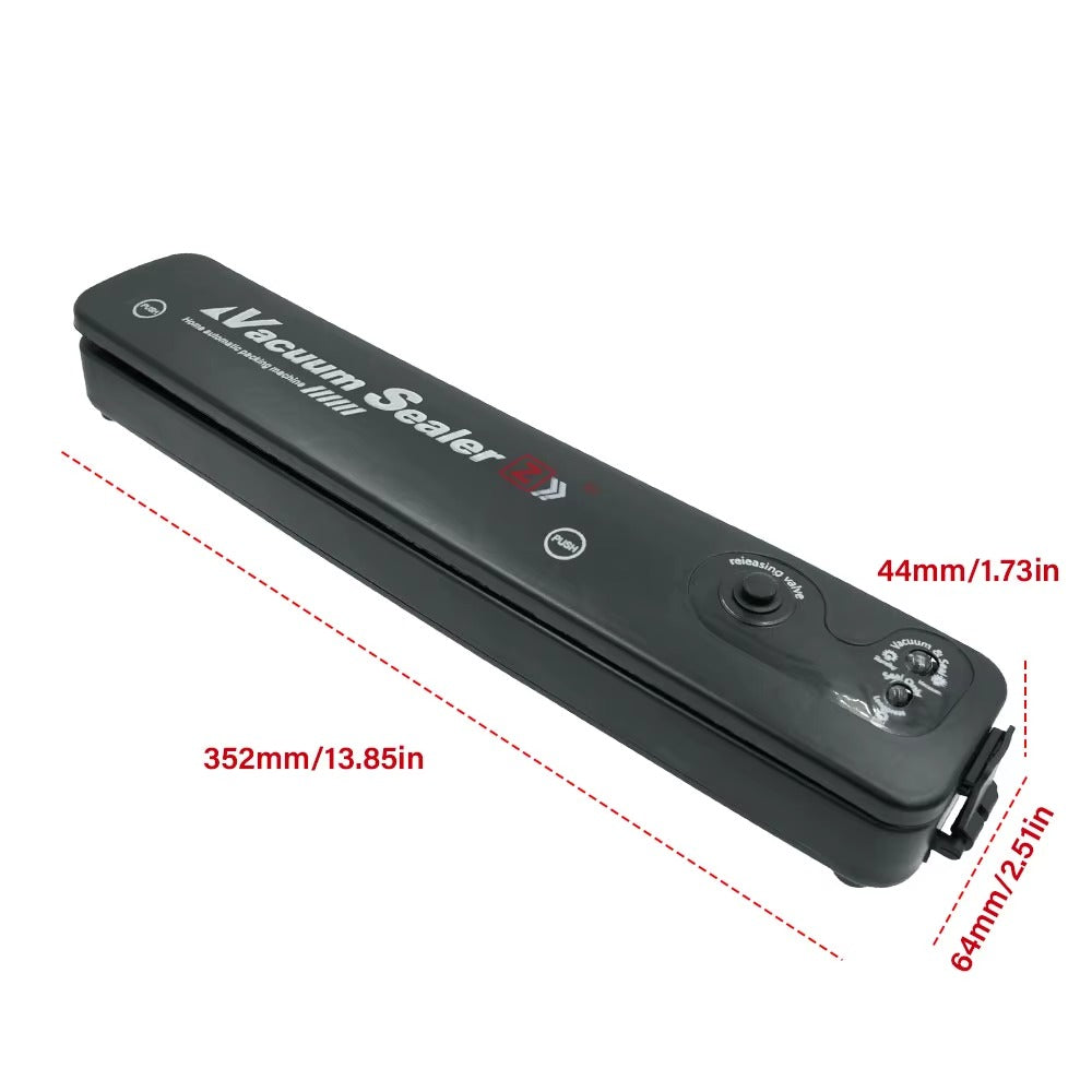Aparat de Vidat si Sigilat Alimente, Vacuum Sealer Profesional, Pastrare Prospetime Indelungata, Compact si Usor de Folosit