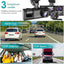 Camera Auto 3 in 1 Premium, Full HD 1080P, Tripla Inregistrare Fata Interior Spate, Night Vision, G-Sensor, Siguranta Completa in Trafic