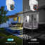 Camera Supraveghera WiFi 5MP Jortan 32 Leduri– Night Vision Color, Urmarire Automata, Audio Bidirectional + Card 32GB