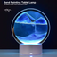 Lampa Decorativa Tip Clepsidra LED 3D cu Efect Nisip Miscator