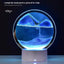 Lampa Decorativa Tip Clepsidra LED 3D cu Efect Nisip Miscator
