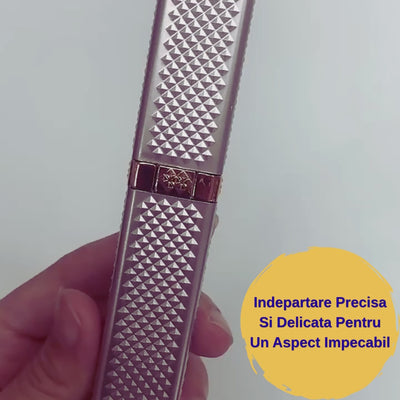 Aparat Electric 2 In 1 Pentru Sprancene Si Par Facial Cu Lumina LED, Reincarcabil USB, Portabil, Fara Durere, Silentios