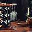 Suport Organizator pentru Sticle de Vin, Design Elegant