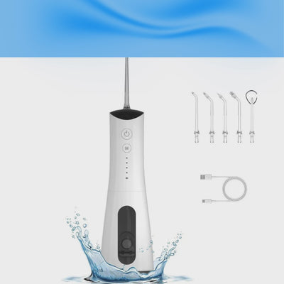 Irigator bucal portabil, 3 moduri de lucru, 1800 mAh, 230 ml